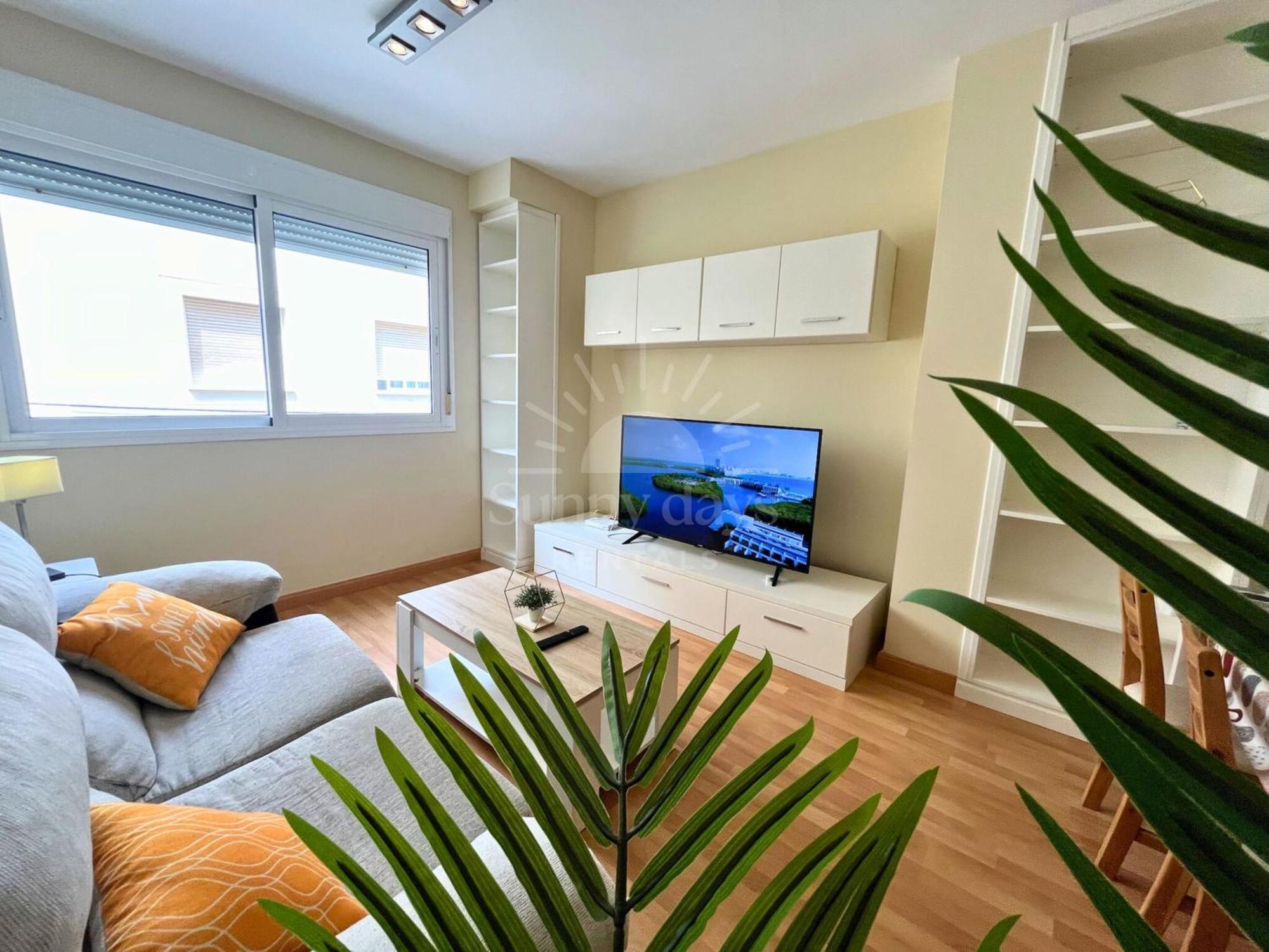 Acogedor Apartamento A 30 Metros De La Playa - Wifi - Smarttv Almería Eksteriør bilde