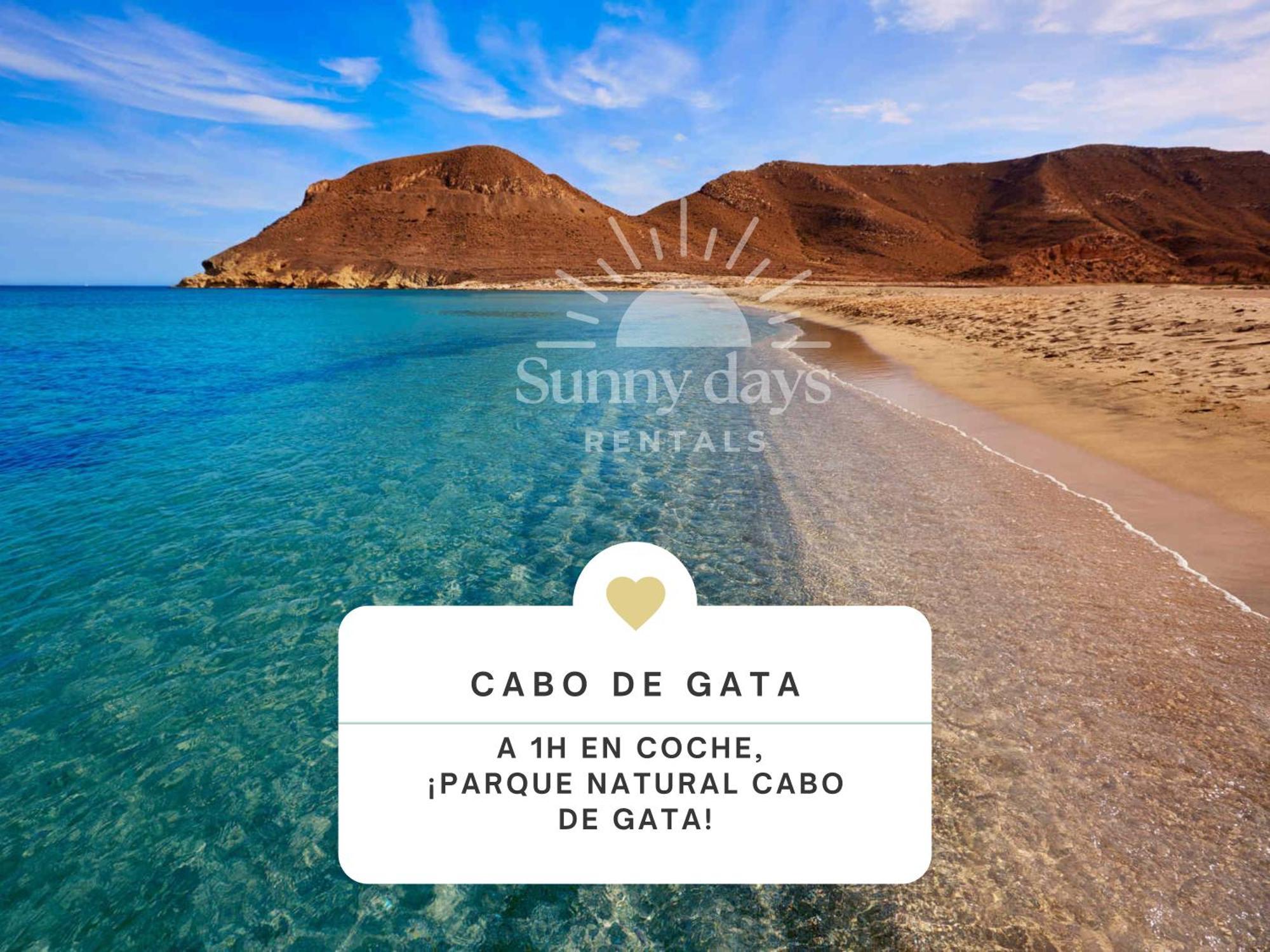Acogedor Apartamento A 30 Metros De La Playa - Wifi - Smarttv Almería Eksteriør bilde